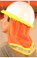 Orange ERB Reflective Neck Shields Pic 1