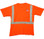 Class Two Level 2 ORANGE Safety MESH SHIRTS with Silver Stripes Pic 3
