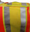 Orange Class II MESH First Responder Safety Vest ~ Lime/Silver Stripes and 5 Point Tear-Away Shoulder