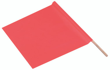 Hand Held 18 inch Safety Flags Pic 1
