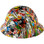 Sticker Bomb Hyrdro Dipped Hard Hats Full Brim Style