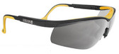 DeWALT High Performance ~ Dual Injected Rubber Glasses ~ Silver Mirror Lens
