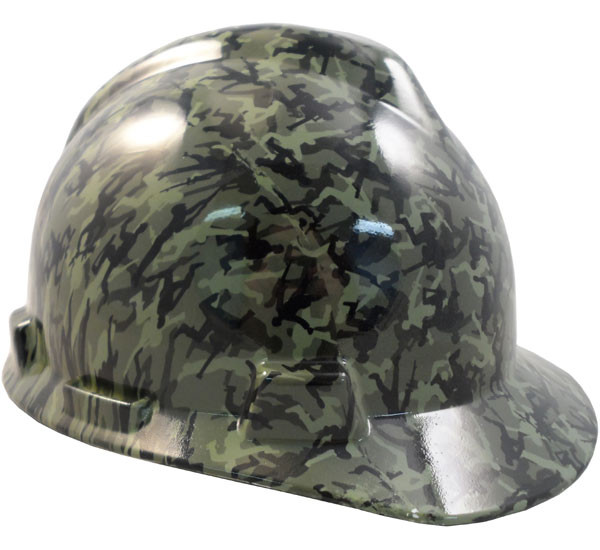 military style hard hats
