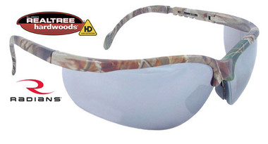 Radians Realtree HW Series Glasses with Silver Mirror Lens