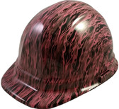 Pink Flame Hydro Dipped Hard Hats Cap Style