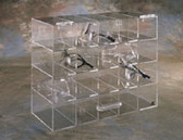 20 Unit Safety Glass Holder w/Door  Pic 1