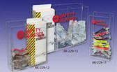 Safety Glass Clear Dispenser  Pic 1
