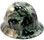 Camo Bootie Green Hydro Dipped Full Brim Hard Hats pic 1