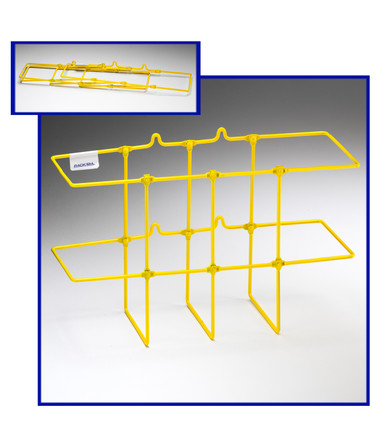 Yellow MSDS/RTK 3-Ring Binder Rack