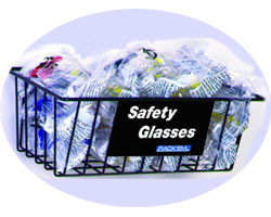 Wire Basket for Safety Glasses, Goggles, Hearing Protection