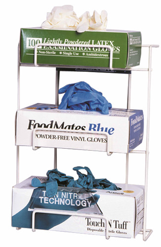 Top Dispensing Exam Glove Rack, Holds 3 Boxes