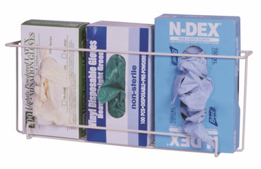 Front Dispensing Exam Glove Rack, Holds 3 Boxes
