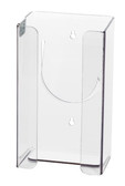 1-Box Vertical Plastic Glove Dispenser, CLEAR PLASTIC - Detail