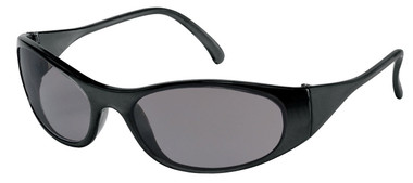 Frostbite Storm II Safety Glasses ~ Black Frame and Smoke Lens