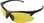Olympic Optical 30.06 Reading Glasses ~ Black Frame, Amber Lens and 2.0 power