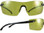 Smith and Wesson ~ Caliber Safety Glasses ~ Black Frame ~ Amber Anti-Fog Lens