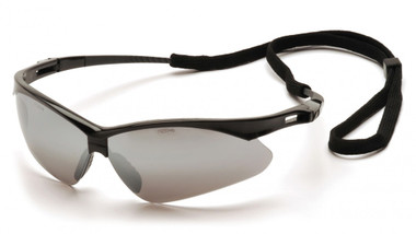 Pyramex Wildfire Safety Glasses ~ Silver Mirror Lens