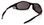Pyramex Solara Safety Glasses ~ Black Frame ~ Smoke Lens