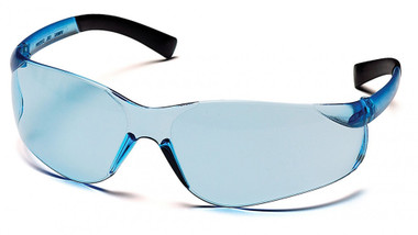 Pyramex Ztek Safety Glasses ~ Infinity Blue Lens