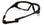 Pyramex Highlander Safety Glasses ~ Black Frame - Clear Anti-Fog Lens