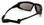 Pyramex Highlander Safety Glasses ~ Black Frame - Silver Mirror Anti-Fog Lens