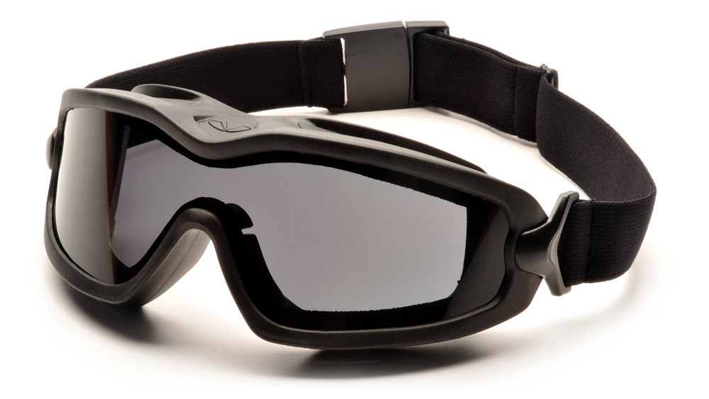 Pyramex V2GXP Safety Glasses w/ FF Smoke Lens