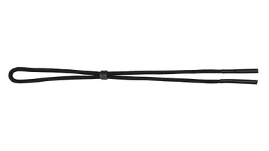 Adjustable neck cord with rubber tips ~ (BLACK)