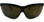 Uvex Genesis Safety Glasses ~ Black Frame ~ Espresso Lens