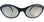 Uvex Bandit Safety Glasses ~ Blue Frame ~ Clear Lens