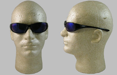 Jackson Hellraiser Safety Glasses ~ Blue Mirror Lens