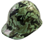 Bootie Girl Light Green Hydro Dipped Hard Hats Cap Style