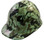 Bootie Girl Light Green Hydro Dipped Hard Hats Cap Style