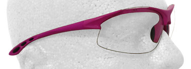 "Ella" ~ Pink Safety Glasses ~ Clear Lens