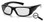 Pyramex Emerge ~ Magnification Glasses ~ Black Frame ~ Clear 2.0 Lens