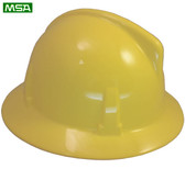 MSA Topgard  ~ Yellow  ~ Right Side View