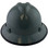 MSA V-Gard Full Brim Hard Hats with Fas-Trac Suspensions Gray - with Protective Edge