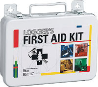 Logger's Kit First Aid ~ 16 unit, 71-Piece Kit, Plastic Case