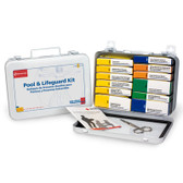 Pool & Lifeguard First Aid Kit ~ 16 Unit, 99-Piece Kit, Metal Case
