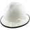 MSA V-Gard Full Brim Hard Hats with Staz-On Suspensions White - with Protective Edge