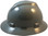 MSA V-Gard Full Brim Hard Hats with Staz-On Suspensions Gray