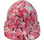Pink Camo Hydro Dipped Cap Style Hard Hat pic 1