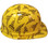 Don't Tread on Me Yellow Hydro Dipped Cap Style Hard Hat. pic 1