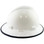 MSA V-Gard Full Brim Hard Hats with One-Touch Suspensions White - with Protective Edge