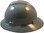 MSA V-Gard Full Brim Hard Hats with One-Touch Suspensions Gray