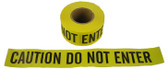 Barrier Tape Caution Do Not Enter Yellow 3 Inch Rolls Pic 1
