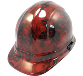 Hades Skull Red Hydro Dipped Hard Hats Cap Style