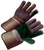 Double Palm Leather Gloves w/ Gauntlet Cuffs Pic 1