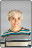 Nylon Mesh Disposable Hairnets (All sizes)   pic 1