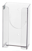 1-Box Horizontal Plastic Box Glove Dispenser ~ CLEAR PLASTIC