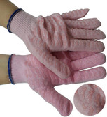 Pink Honeycomb Grip Work Gloves Pic 1